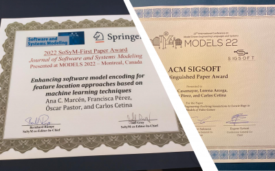 Two Awards at MODELS Conference